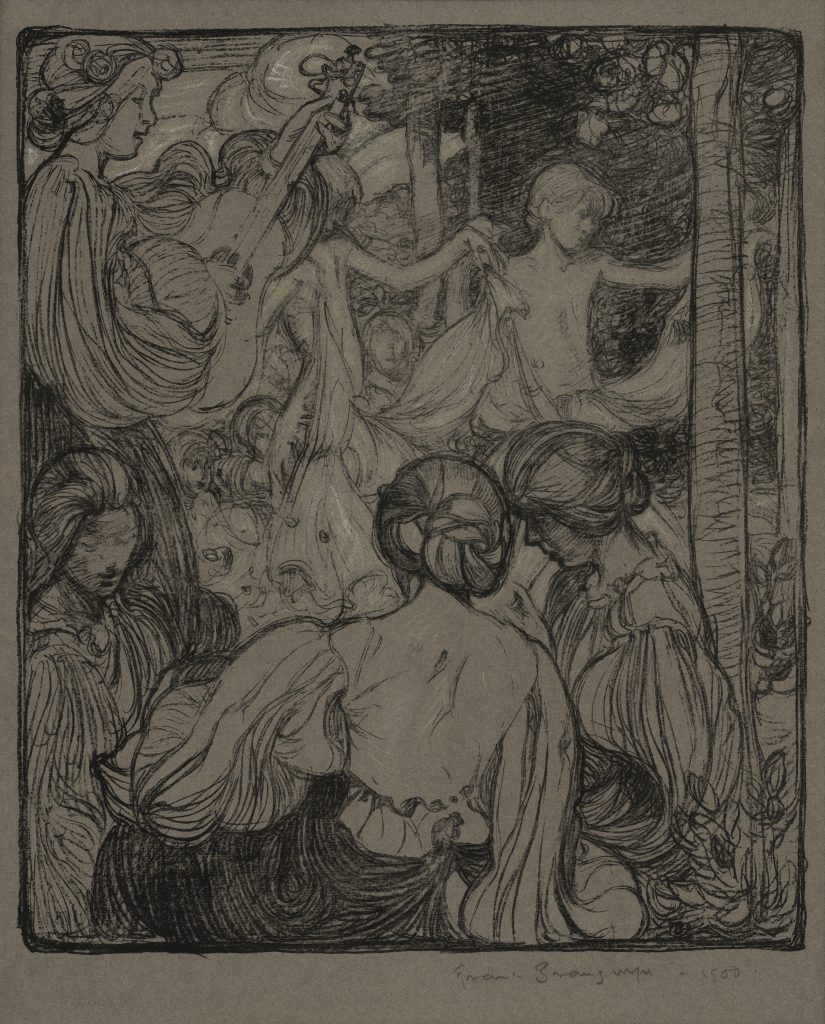 ‘Girls Dancing’, 1900