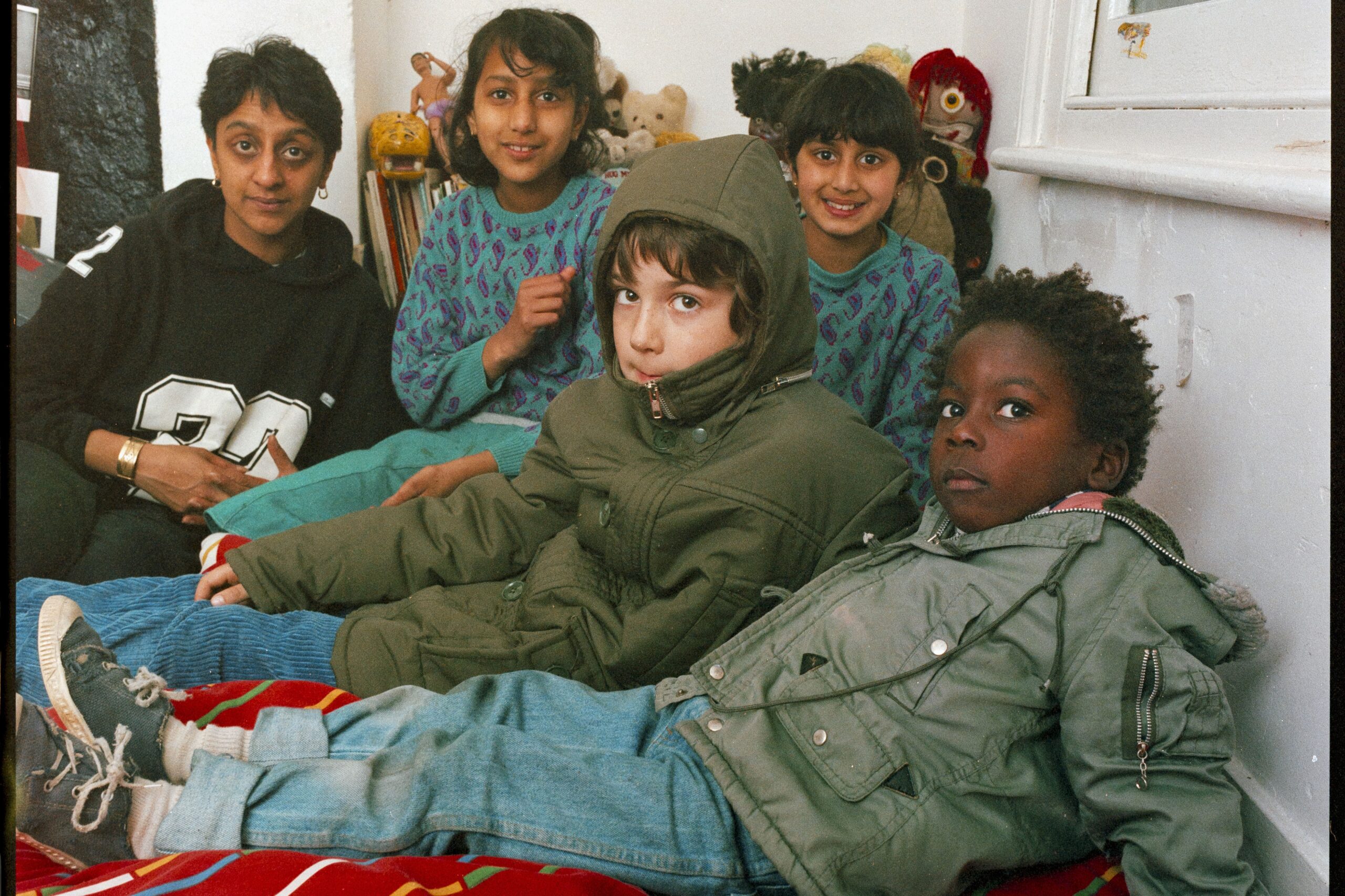 Image: Krishna, Vijay, Onky, Minka and Sean. Bonnington Square © Crispin Hughes Photo Co-op. Courtesy of Martin Parr Foundation